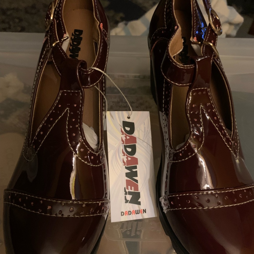 Platform Oxford shoes